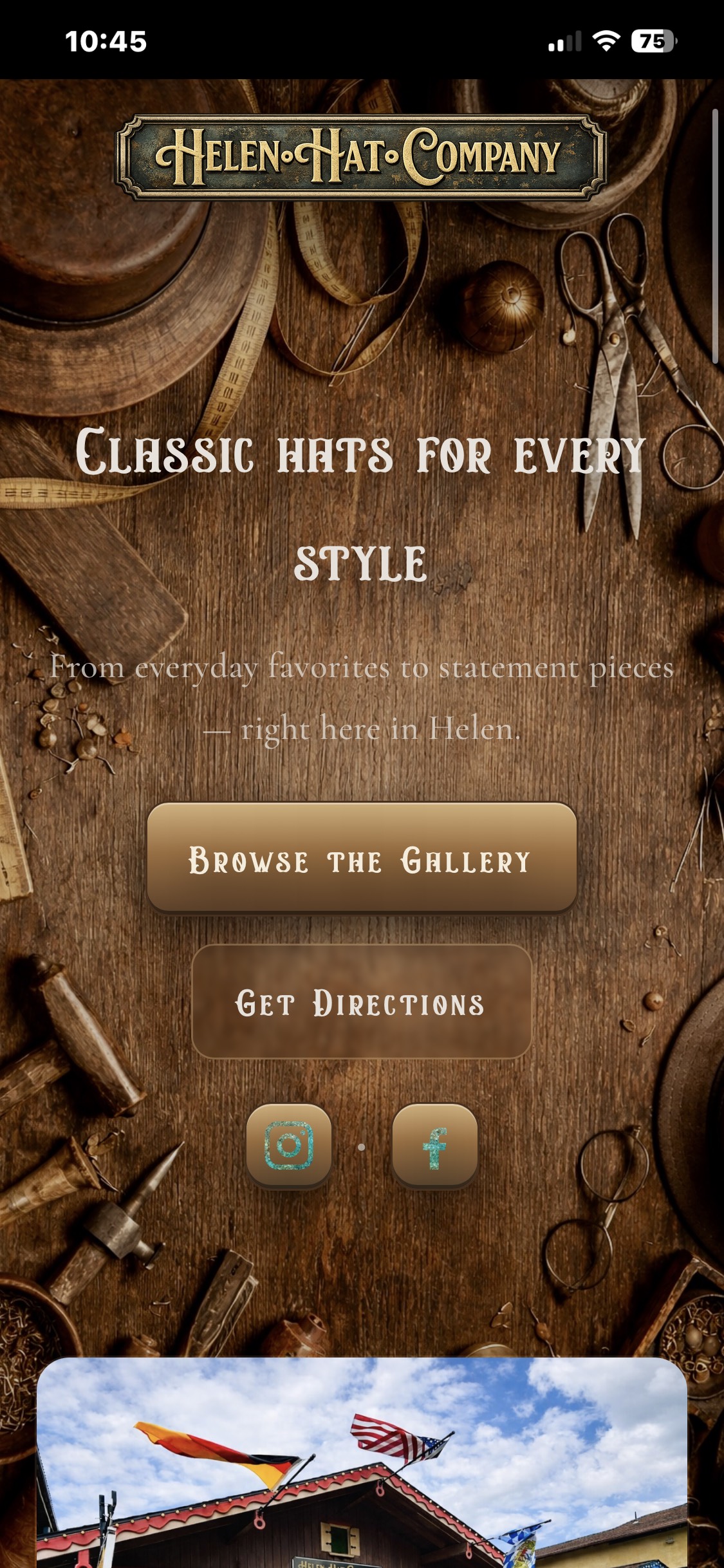 Helen Hat mock – mobile